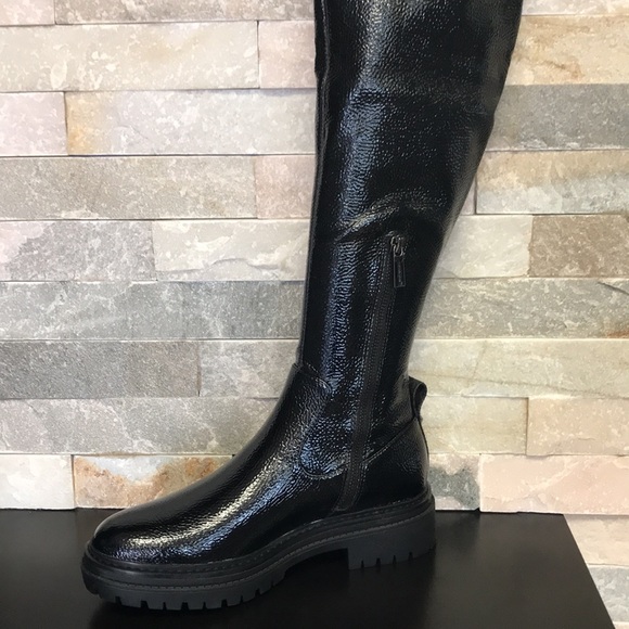 🎁 MICHAEL Michael Kors Cyrus Faux Leather Over-The-Knee Boot - Picture 8 of 14